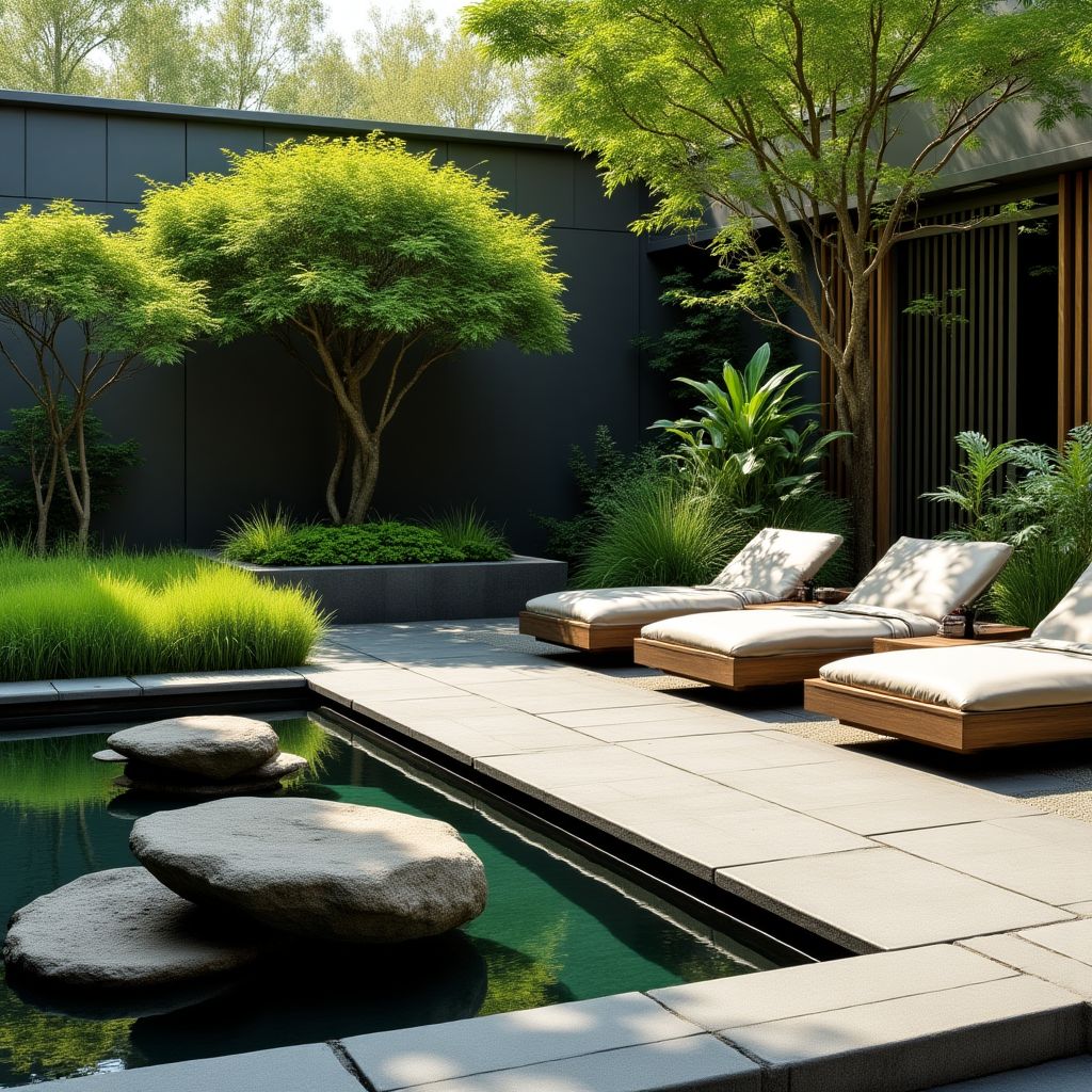 Outdoor Meditation Garden